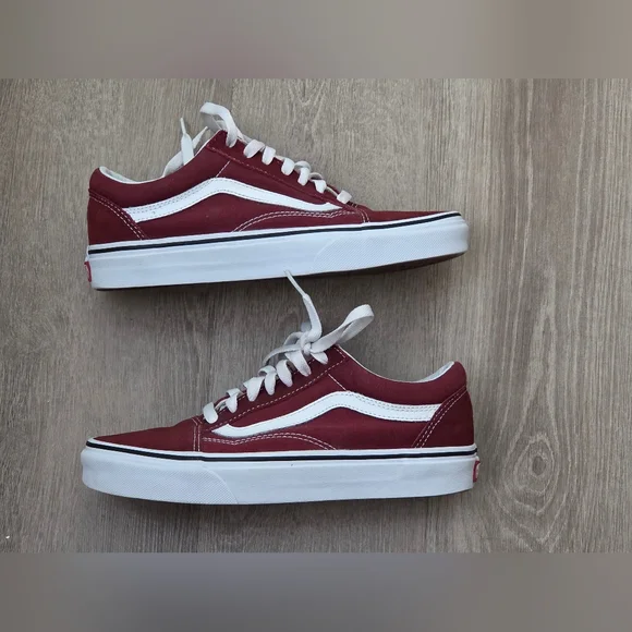 Vans Old Skool Burgundy Sneakers - Picture 3 of 6